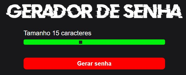 Gerador de Senhas